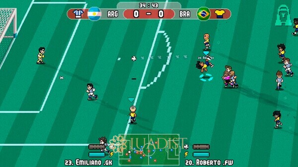 Pixel Cup Soccer - Ultimate Edition Screenshot 1