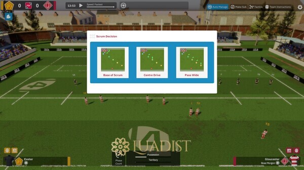Rugby Union Team Manager 4 Screenshot 1