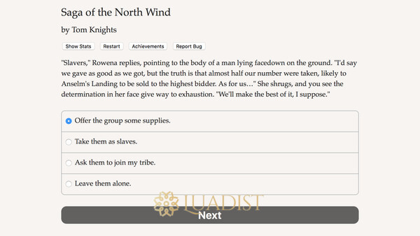 Saga of the North Wind Screenshot 1