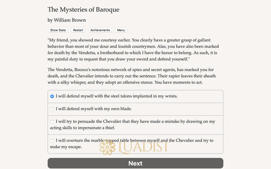 The Mysteries Of Baroque Screenshot 1